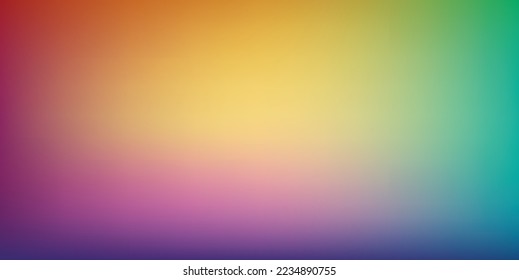mesh Abstract gradient background with rainbow colors.Easy editable soft colored vector illustration in EPS 10 Colorful smooth banner template. 