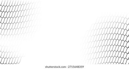Mesh abstract texture for fishing nets. Seamless pattern for sportswear or soccer goal, volleyball net, basketball hoop, hockey, athletics simple abstract