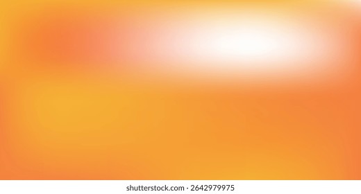 Mesh autumn studio room background. Orange  brown dark gradient empty wall backdrop. 