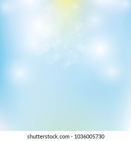 mesh background blue with yellow and circles of light
