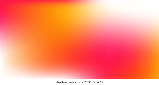 Color de degradado de fondo de malla. Gradiente amarillo y rosa con decoración de medio tono diseño abstracto simple