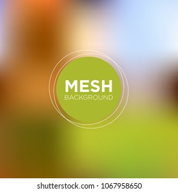 Mesh Backgrounds in Greenish Brown Tones
