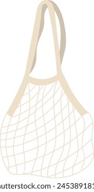 Bolso de malla Eco Ilustración vectorial