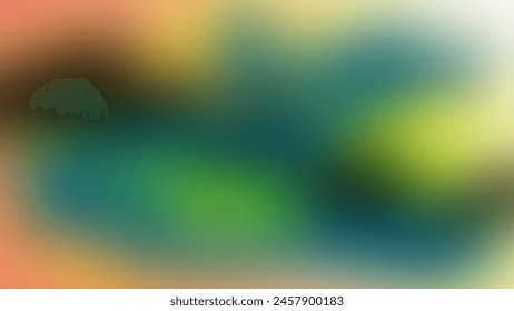 Mesh blur blue yellow multicolor background. Abstract blurred background, For Web and Mobile Applications, business infographic and social media, modern decoration, art illustration template design.