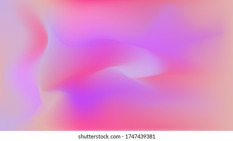 Mesh unscharfer Farbverlauf-Hintergrund mit Rosa, Fuchsia, Pfirsich, Rose, Magenta und violetten Farben für Design-Konzepte, Wallpaper, Web, Präsentationen und Pints. Kopiere Platz für Poster und Banner in 10 Pen 
