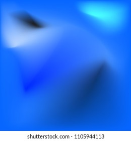 Mesh. Blurred blue background. Template for web design