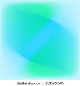 Mesh. Blurred blue green background. Idea for design. Vector illustration
