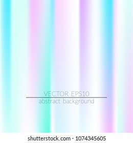 Mesh blurred futuristic template.  Colorful rainbow gradient.  Trendy creative vector. Intense blank Holographic spectrum gradient for printed products, covers.