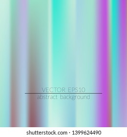 Mesh blurred futuristic template.  Colorful rainbow gradient.  Trendy creative vector. Intense blank Holographic spectrum gradient for printed products, covers.
