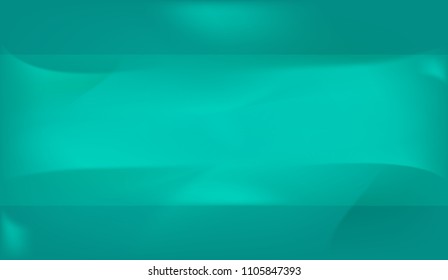 Mesh. Blurred turquoise backdrop. Idea for web sites, banner, poster. Vector illustration
