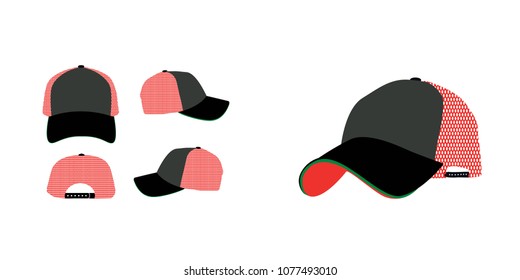 mesh cap design set 