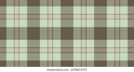 Mesh check tartan vector, warp background pattern texture. Factory textile seamless plaid fabric in pastel and light color.