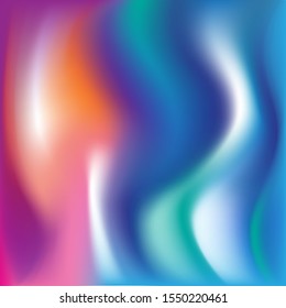 The Mesh color gradient Background Blurred colorful backdrop. Vector illustration for your graphic design.