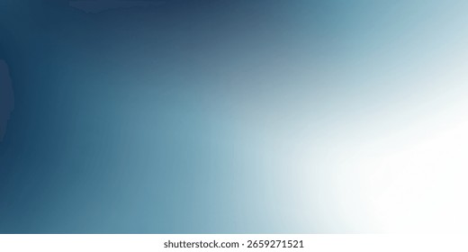 Luces de degradado de color de malla sobre fondo de malla negro Gradación abstracta de grano azul y blanco Buenas ilustraciones modernas de arte simple