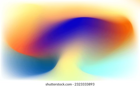 mesh colorful gradient background with swirl pattern