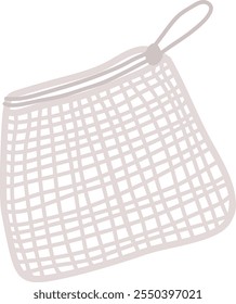 Mesh Eco Bag Vektorgrafik