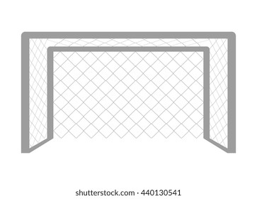 mesh football front view over isolated background,vector illustration