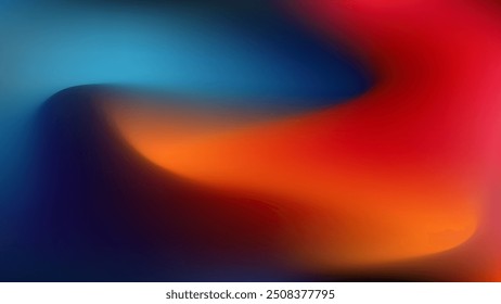 Mesh gradient background. Abstract colorful gradient mesh backgound vector