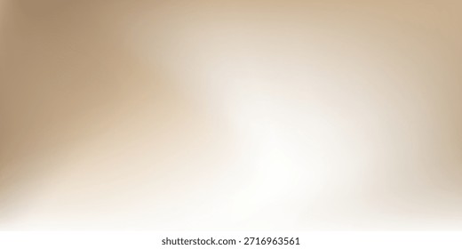 Fondo degradado de malla de colores crema a crema. estudio, marrón,