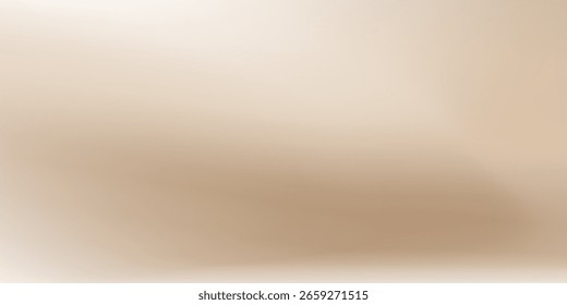 Mesh gradient background simple from cream to cream colors. Abstract good art studio