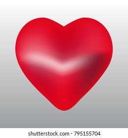 mesh gradient heart