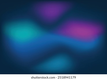 Mesh gradient multi color vector background for background design.