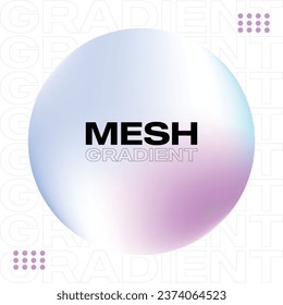 Mesh Gradient Neon Cyber Punk