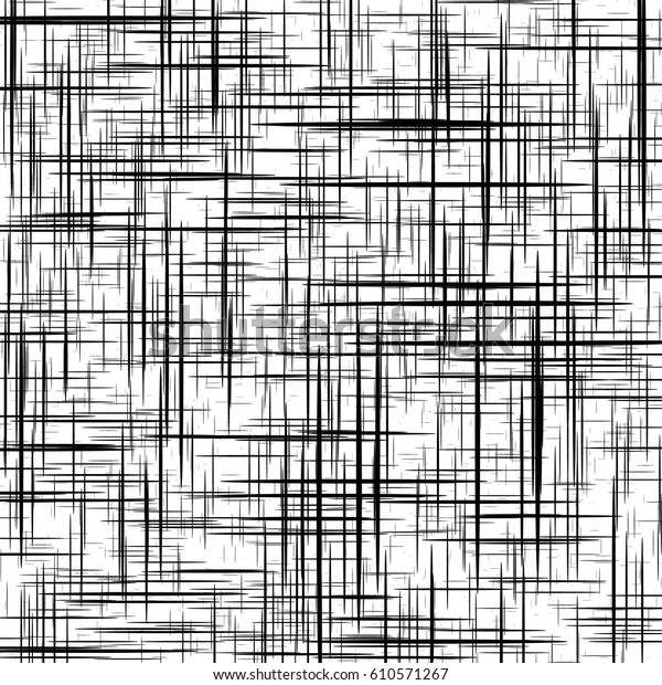 Mesh, grid with\
irregular, random lines