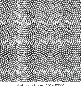 Malla, rejilla de ondulación, ondulada, curva (zig-zag, cruz-cruz) líneas. Parada paralela irregular con efecto de bobinado, acurrucarse, distorsión del movimiento / deformación.  Fondo de líneas sinuosas y llamativas, textura
