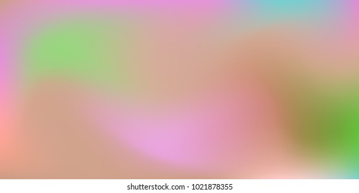 Mesh holographic foil.  Colorful rainbow gradient.   Smooth blend banner template.  Easily editable soft colored vector illustration.  Bright print.