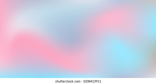 Mesh holographic foil.  Colorful rainbow gradient.   Smooth blend banner template.  Easily editable soft colored vector illustration.  Bright print.