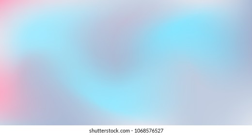 Mesh holographic foil.  Colorful rainbow gradient.   Smooth blend banner template.  Easily editable soft colored vector illustration.  Bright print.