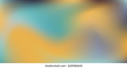Mesh holographic foil.  Trendy creative vector cosmic gradient.  Smooth blend banner template.  Easily editable soft colored vector illustration.  Bright print.