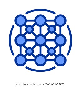 Mesh Icon Element For Design