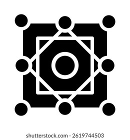 Elemento De Ícone De Malha Para Design