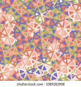 Mesh on top of an abstract drawing. Seamless pattern. Texture for fashionable things.