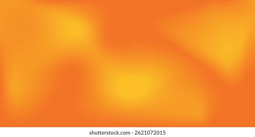 Malla naranja con fondo de Vector degradado amarillo abstracto borroso