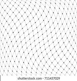 Mesh pattern. Abstract textured background. Vector art.