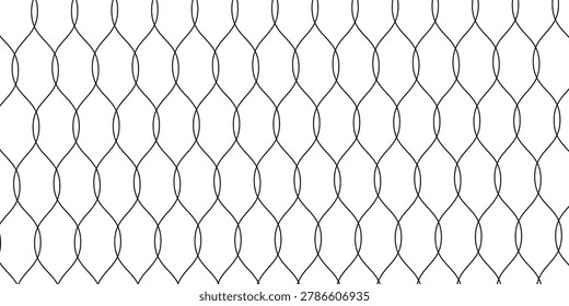 Mesh pattern close up. Rope net. Soccer, volleyball, tennis and tennis net patterns. Fisherman's hunting net rope texture