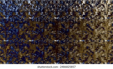 Patrón De Malla Y Textura Grunge Con Sincronización Ornamental En Repetición. Con Efecto De Desenfoque En Ilustración 2D. EPS 10. ¡Batik! Asiática. Fondo Abstractas. Patrón de fondo. Único tradicional. Textura boho
