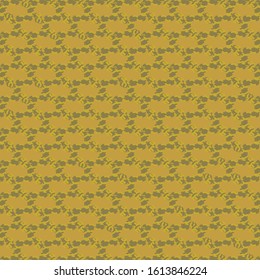 Mesh pattern made of thick strings arranged obliquely and horizontally. Graphics in yellow, gold and khaki tones. Textile fabric. Wallpaper texture.