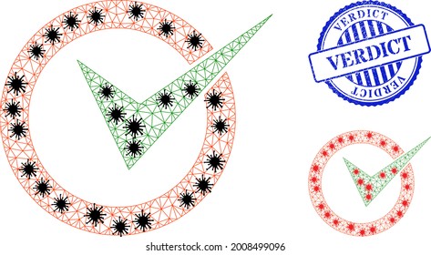 Das mehrfarbige Markierungsfeld besteht aus Symbolen mit Ausbruchsstil und dem blau abgerundeten Schildkrötenschild. Das Modell wird aus dem Markierungskreissymbol mit schwarzen und roten Infektionselementen erstellt.