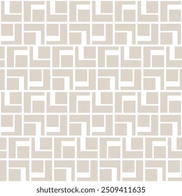 Mesh repeating texture Linear grid pattern. Stylish geometric lattice modern vector design