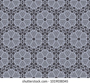 Mesh seamless geometric pattern. Vector abstracttexture with curved lines, delicate mesh, net, grid, lace.