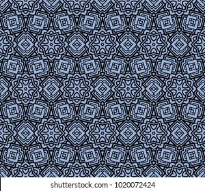 Mesh seamless geometric pattern. Vector abstracttexture with curved lines, delicate mesh, net, grid, lace.
