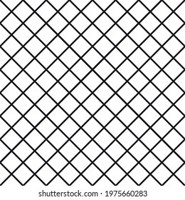 Mesh seamless pattern. Seamless pattern with isometric grid. Geometric abstract vector background.