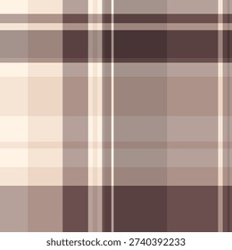 Mesh seamless plaid background, duvet vector textile tartan. Teenager texture check pattern fabric in pastel and light colors palette.