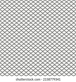 Mesh is simple of ropes. Geometric grid in vector seamless pattern. Vector seamless mesh.