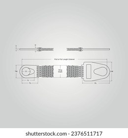 MESH SLINGS Steel construction resists abrasion and cutting.
Each sling is permanently stamped with capacity 
and serial number.
Grips contour of the load.
Each sling is proof-tested