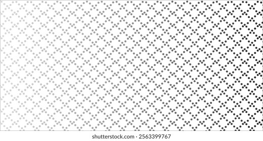 Mesh texture for fishing net. Dot pattern without color. illustration